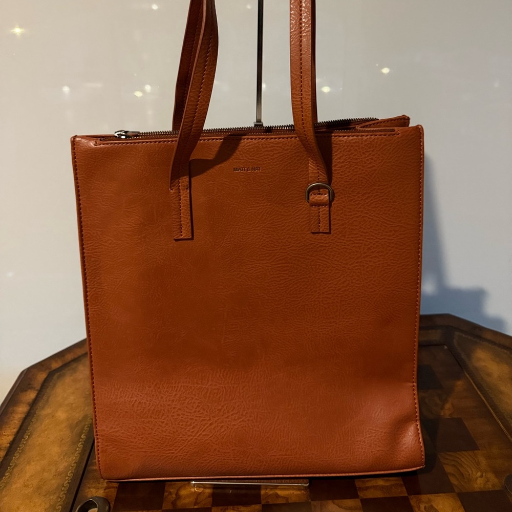 Matt & Nat Terracotta Tote Bag - Picture 5 of 5